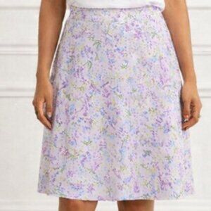 MY MICHELLE Violet Floral Skirt